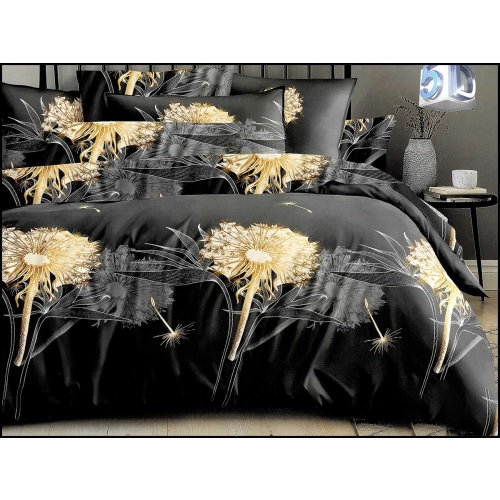 POŚCIEL 3D SATYNA BAWEŁNIANA 4cz.