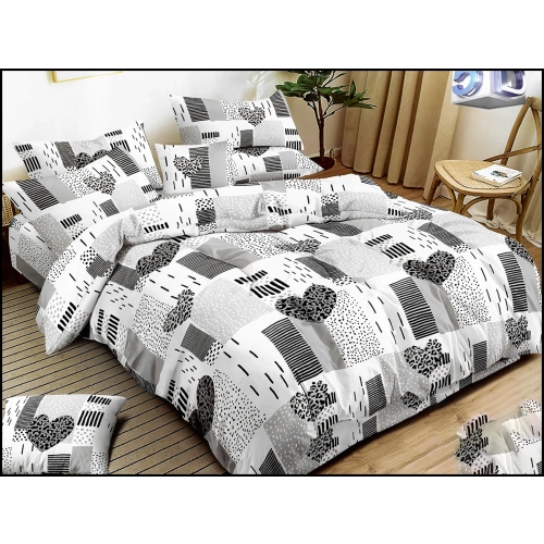 POŚCIEL 3D SATYNA BAWEŁNIANA 3cz.