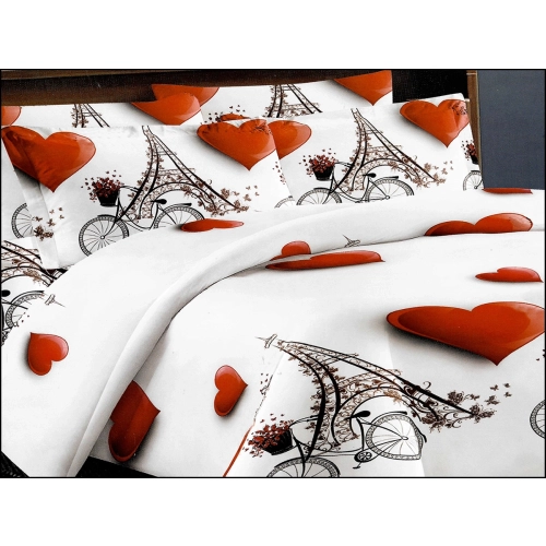 POŚCIEL 3D SATYNA BAWEŁNIANA