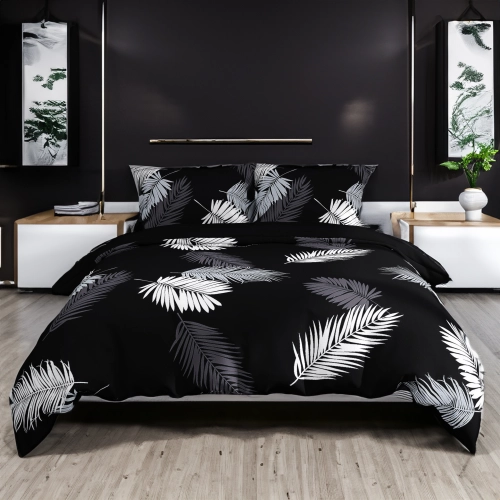 POŚCIEL 160x200 DWUSTRONNA + PRZEŚCIERADŁO MODERN