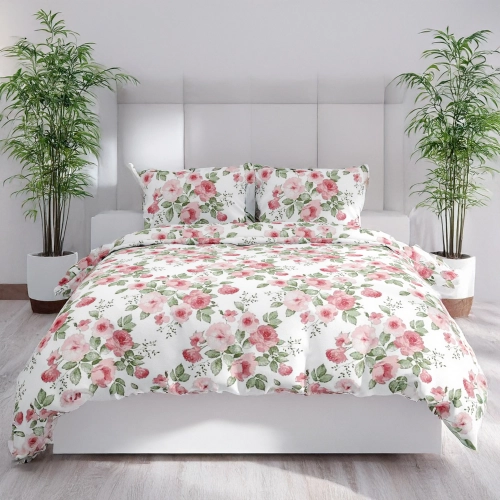 NOWOCZESNA POŚCIEL DEKORACYJNA 135x200 DWUSTRONNA POLSKA KOMPLET