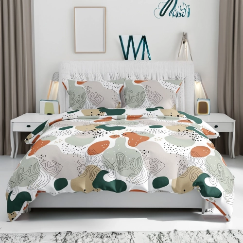 NOWOCZESNA POŚCIEL 140x200 DWUSTRONNA KOMPLET