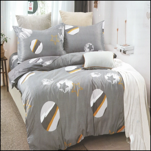 KOMPLET POŚCIELI 100% BAWEŁNA DWUSTRONNA POŚCIEL 150x200 +2 POSZEWKI