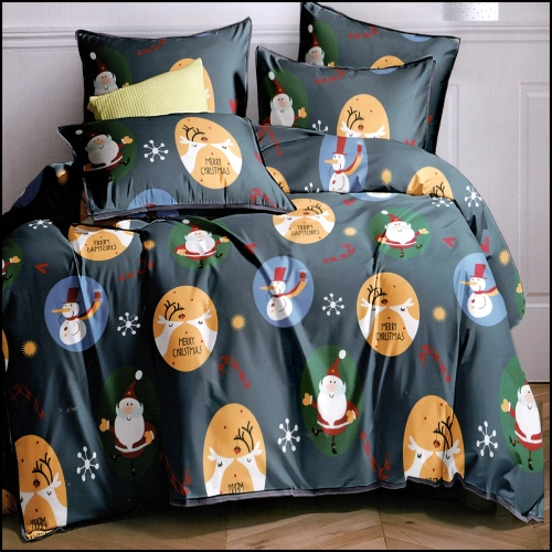 KOMPLET ŚWIĄTECZNA POŚCIEL BAWEŁNA 4cz.