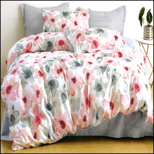 KOMPLET POŚCIELI 100% BAWEŁNA DWUSTRONNA POŚCIEL 150x200 + PRZEŚCIERADŁO