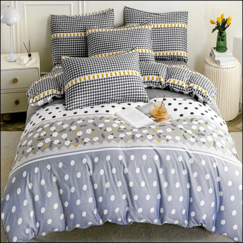 KOMPLET POŚCIELI 100% BAWEŁNA PRZEŚCIERADŁO KOŁDRA