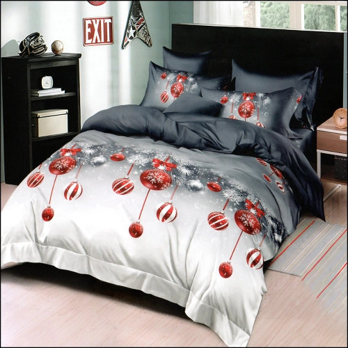 KOMPLET POŚCIELI 100% BAWEŁNA DWUSTRONNA POŚCIEL 140x200 +2 POSZEWKI