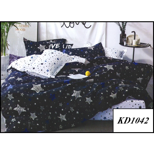 KOMPLET POŚCIELI 100% BAWEŁNA DWUSTRONNA POŚCIEL 180x200 +2 POSZEWKI