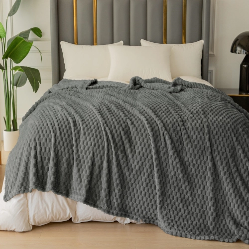 GRAFITOWY KOC 220x240 NARZUTA NA ŁÓŻKO Z MIKROFIBRY MIĘKKI CUBETTO KAPA