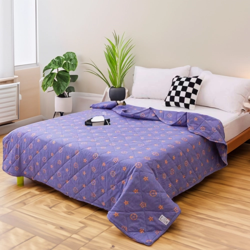 KOŁDRA LETNIA 200X220 CM TRÓJWYMIAROWA LEKKA NA LATO WAKACJE PIKOWANA