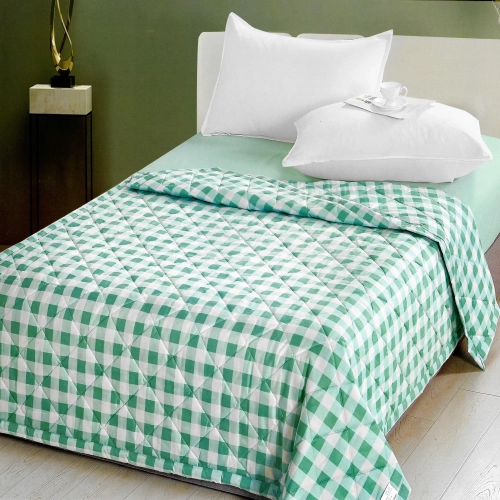 KOŁDRA LETNIA 160X200 CM TRÓJWYMIAROWA LEKKA NA LATO WAKACJE PIKOWANA