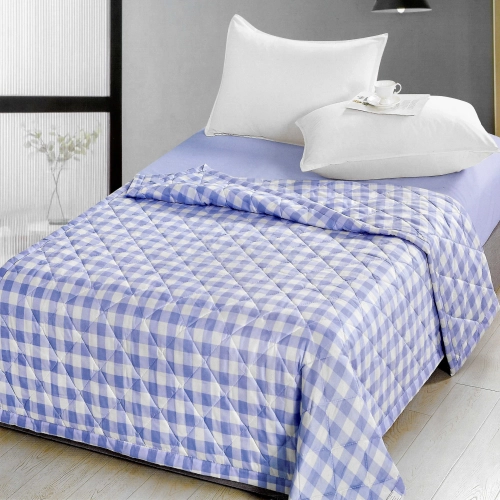 KOŁDRA LETNIA 160X200 CM TRÓJWYMIAROWA LEKKA NA LATO WAKACJE PIKOWANA