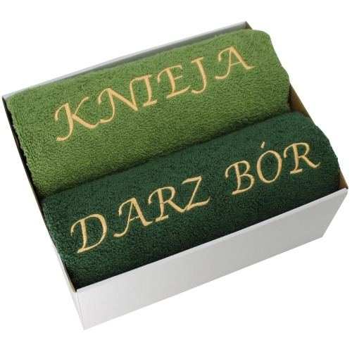 KOMPLET RĘCZNIKÓW DLA MYŚLIWEGO KNIEJA - DARZ BÓR