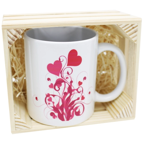 SUPER PREZENT KUBEK Z NADRUKIEM W SKRZYNCE