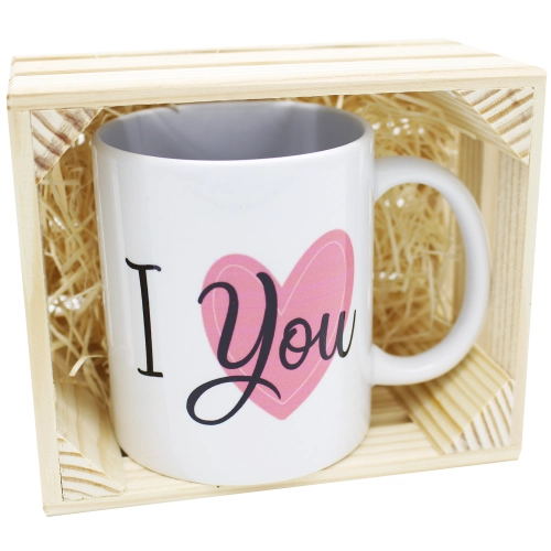 SUPER PREZENT KUBEK Z NADRUKIEM W SKRZYNCE