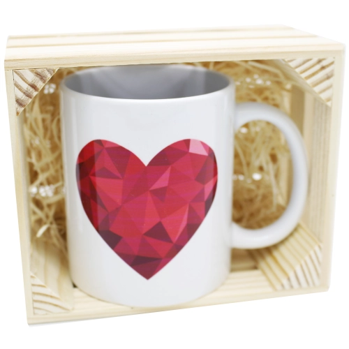 SUPER PREZENT KUBEK Z NADRUKIEM W SKRZYNCE