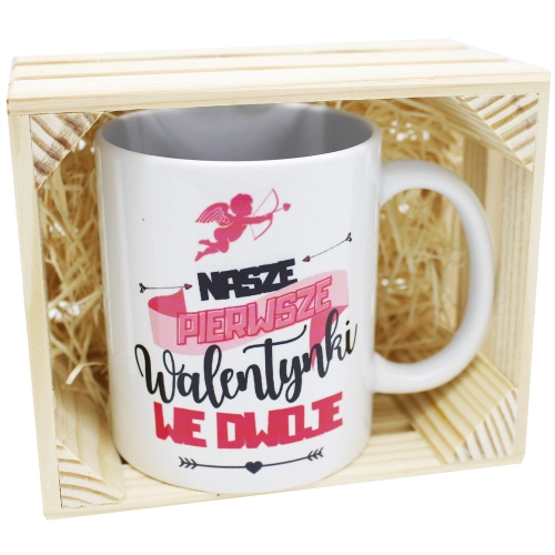 SUPER PREZENT KUBEK Z NADRUKIEM W SKRZYNCE