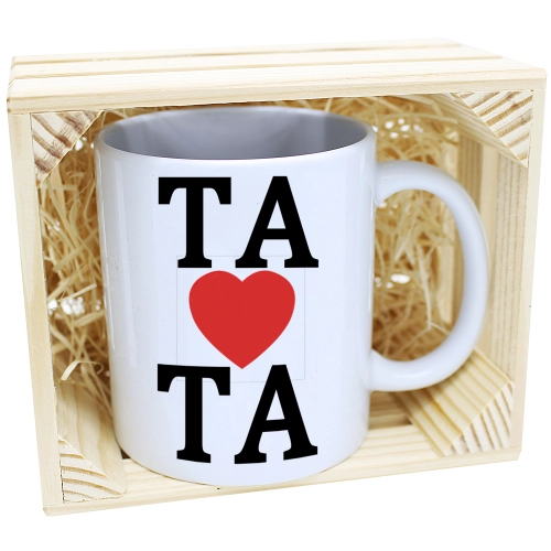 KUBEK W SKRZYNCE NA PREZENT DZIEŃ OJCA TATY TATA