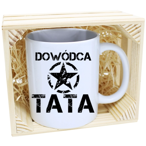 KUBEK W SKRZYNCE NA PREZENT DZIEŃ OJCA TATY TATA