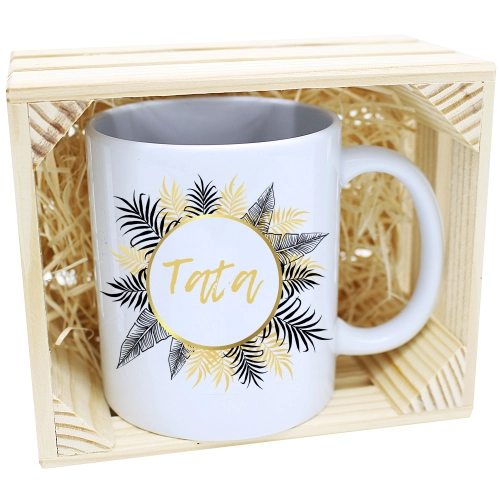 KUBEK W SKRZYNCE NA PREZENT DZIEŃ OJCA TATY TATA