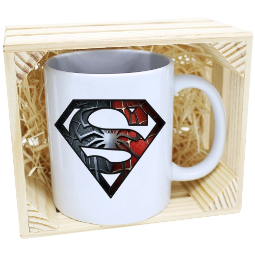 KUBEK W SKRZYNCE NA PREZENT DZIEŃ CHŁOPAKA FACET