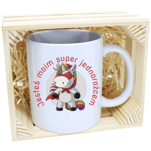 KUBEK W SKRZYNCE NA PREZENT DZIEŃ CHŁOPAKA FACET