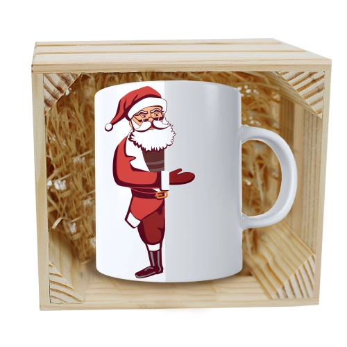 SUPER KUBEK 330ml W SKRZYNCE NA PREZENT ŚWIĄTECZNY