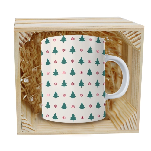 SUPER KUBEK 330ml W SKRZYNCE NA PREZENT ŚWIĄTECZNY