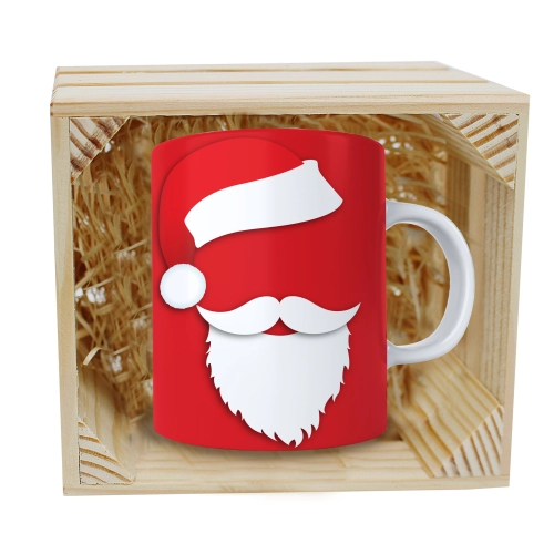 SUPER KUBEK 330ml W SKRZYNCE NA PREZENT ŚWIĄTECZNY