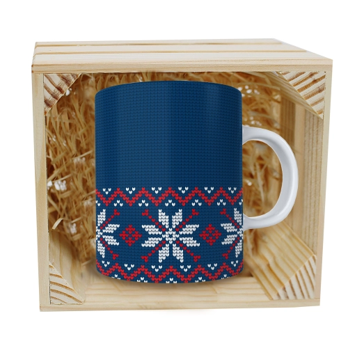 SUPER KUBEK 330ml W SKRZYNCE NA PREZENT ŚWIĄTECZNY