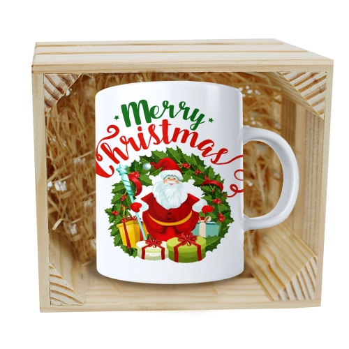 SUPER KUBEK 330ml W SKRZYNCE NA PREZENT ŚWIĄTECZNY