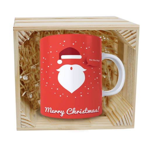 SUPER KUBEK 330ml W SKRZYNCE NA PREZENT ŚWIĄTECZNY