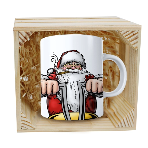 SUPER KUBEK 330ml W SKRZYNCE NA PREZENT ŚWIĄTECZNY