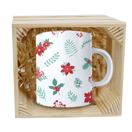 SUPER KUBEK 330ml W SKRZYNCE NA PREZENT ŚWIĄTECZNY