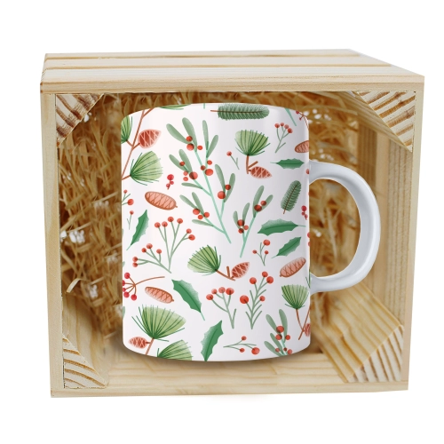 SUPER KUBEK 330ml W SKRZYNCE NA PREZENT ŚWIĄTECZNY