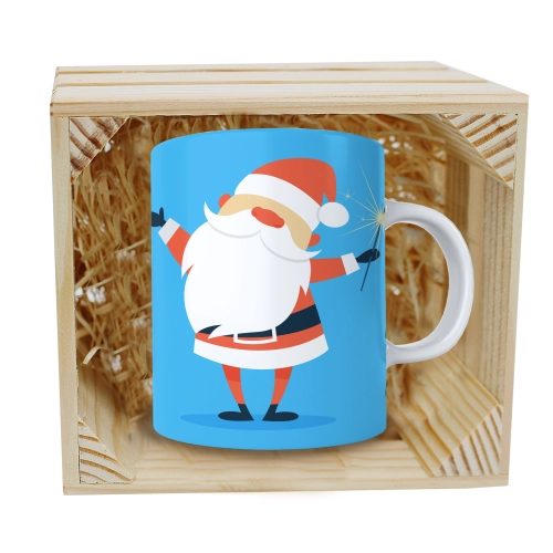 SUPER KUBEK 330ml W SKRZYNCE NA PREZENT ŚWIĄTECZNY