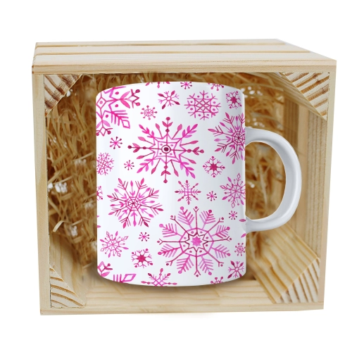 SUPER KUBEK 330ml W SKRZYNCE NA PREZENT ŚWIĄTECZNY