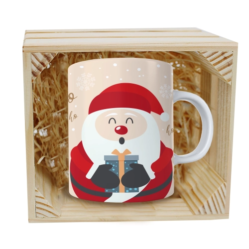 SUPER KUBEK 330ml W SKRZYNCE NA PREZENT ŚWIĄTECZNY