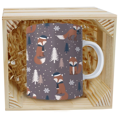 SUPER KUBEK 330ml W SKRZYNCE NA PREZENT ŚWIĄTECZNY