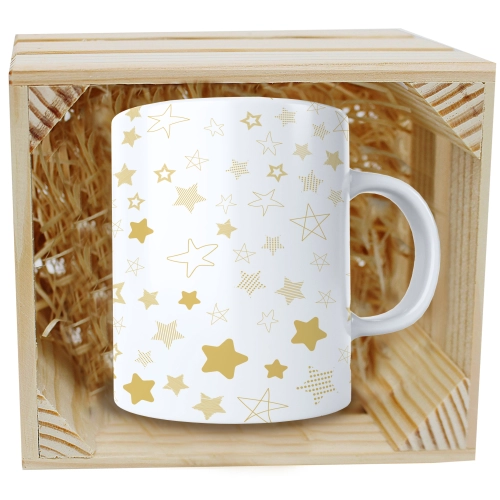 SUPER KUBEK 330ml W SKRZYNCE NA PREZENT ŚWIĄTECZNY