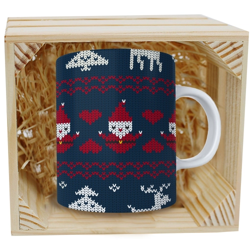 SUPER KUBEK 330ml W SKRZYNCE NA PREZENT ŚWIĄTECZNY