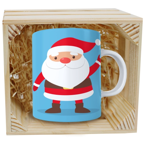 SUPER KUBEK 330ml W SKRZYNCE NA PREZENT ŚWIĄTECZNY