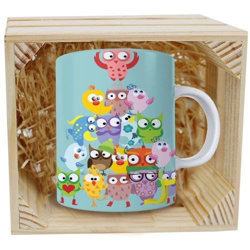 SUPER KUBEK 330ml W SKRZYNCE NA PREZENT ŚWIĄTECZNY