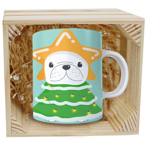 SUPER KUBEK 330ml W SKRZYNCE NA PREZENT ŚWIĄTECZNY