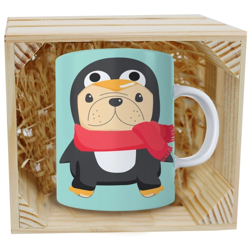 SUPER KUBEK 330ml W SKRZYNCE NA PREZENT ŚWIĄTECZNY