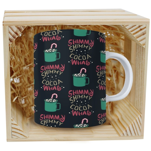 SUPER KUBEK 330ml W SKRZYNCE NA PREZENT ŚWIĄTECZNY