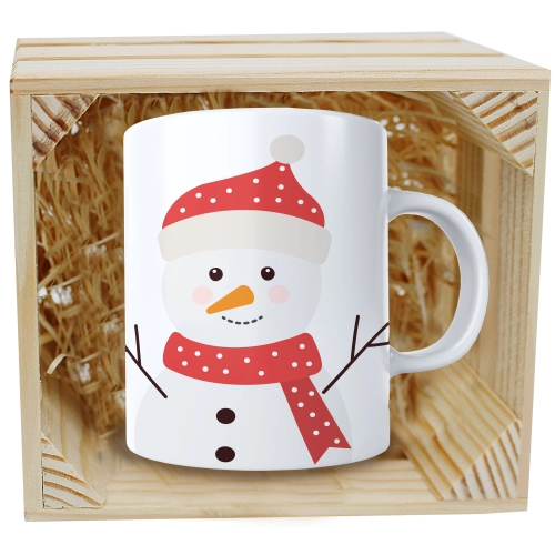 SUPER KUBEK 330ml W SKRZYNCE NA PREZENT ŚWIĄTECZNY