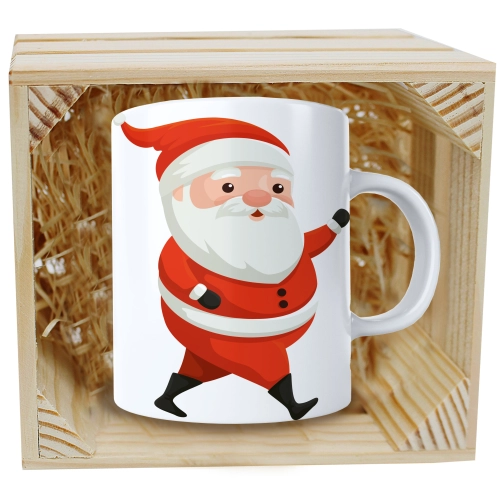 SUPER KUBEK 330ml W SKRZYNCE NA PREZENT ŚWIĄTECZNY