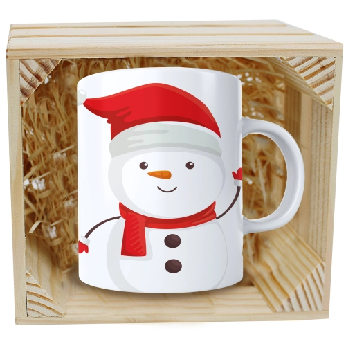 SUPER KUBEK 330ml W SKRZYNCE NA PREZENT ŚWIĄTECZNY