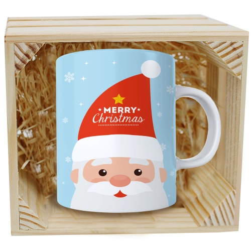 SUPER KUBEK 330ml W SKRZYNCE NA PREZENT ŚWIĄTECZNY